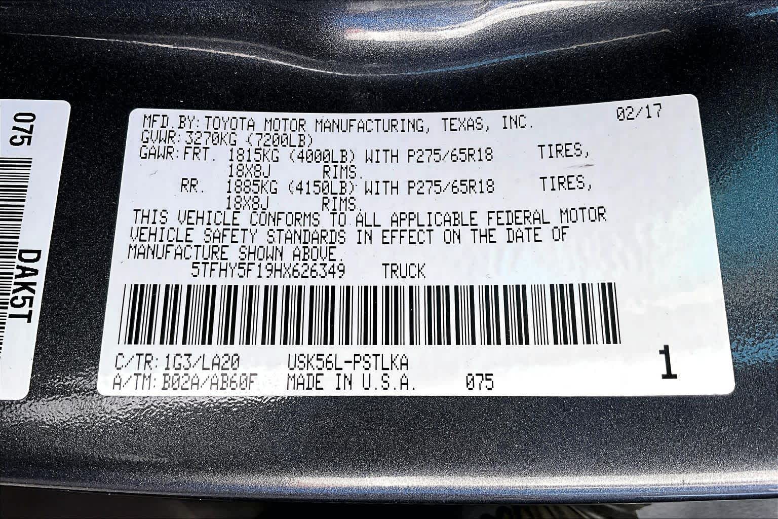 Thumbnail: 2017 Toyota Tundra - 20