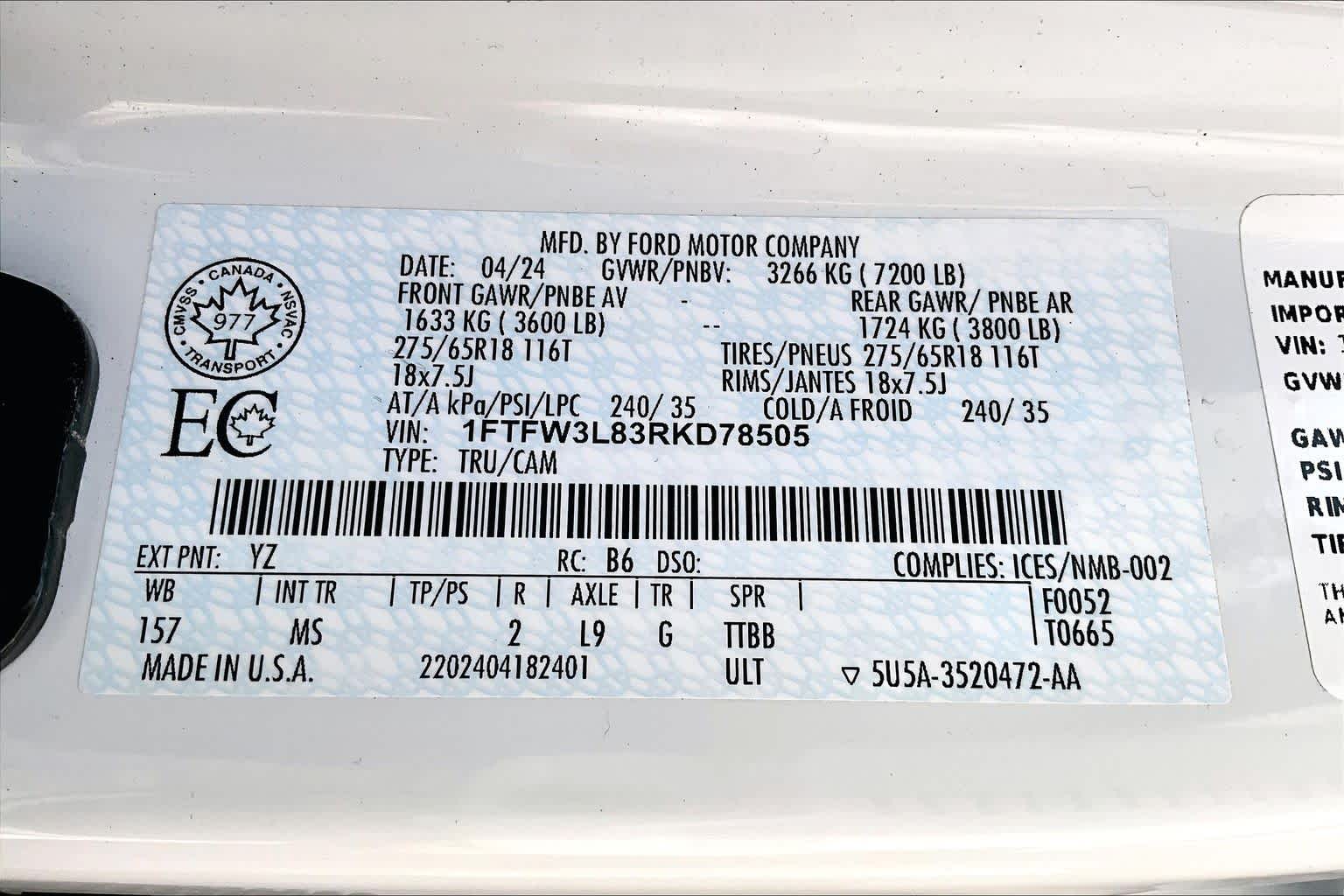 Thumbnail: 2024 Ford F-150 - 20