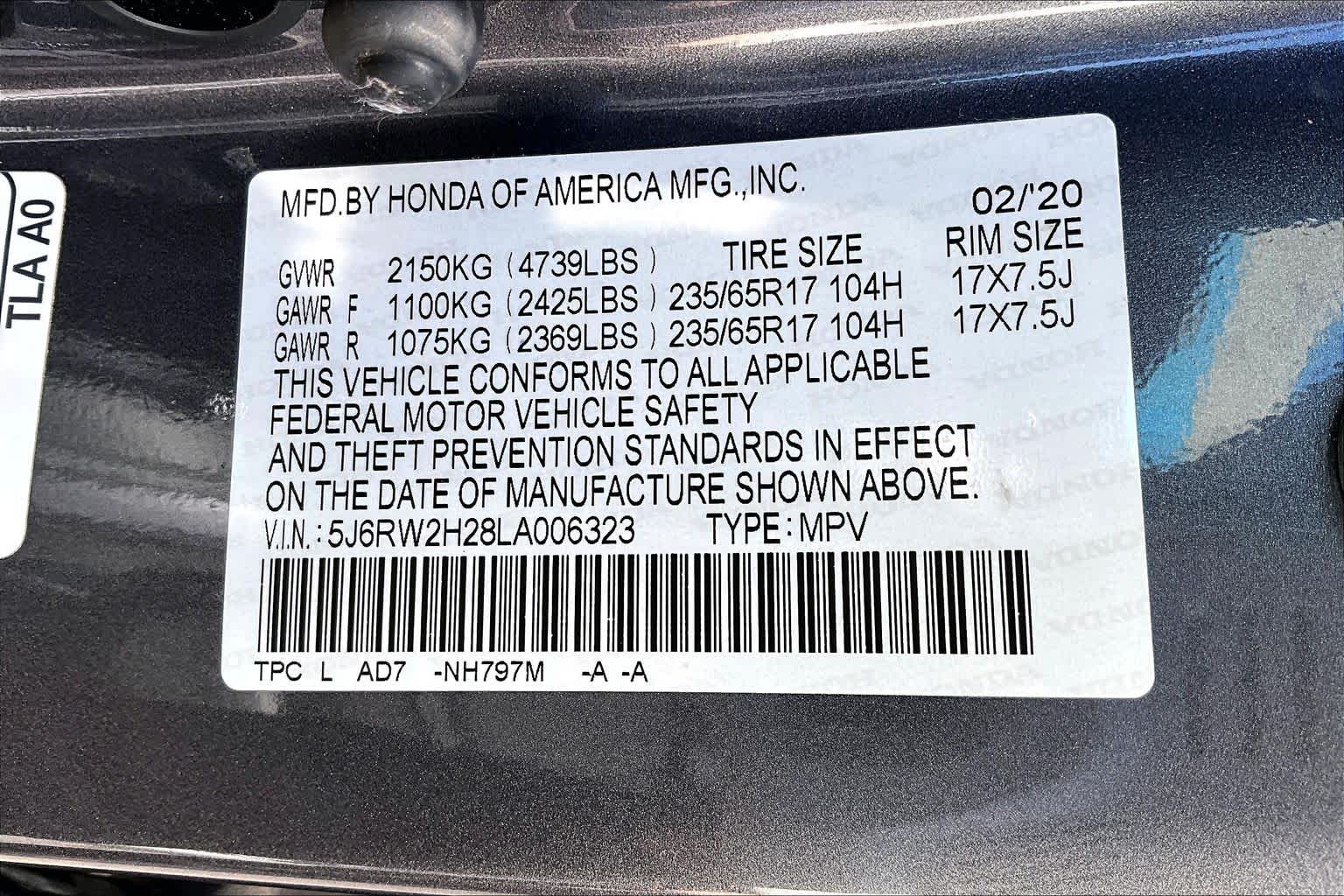 Thumbnail: 2020 Honda CR-V - 20