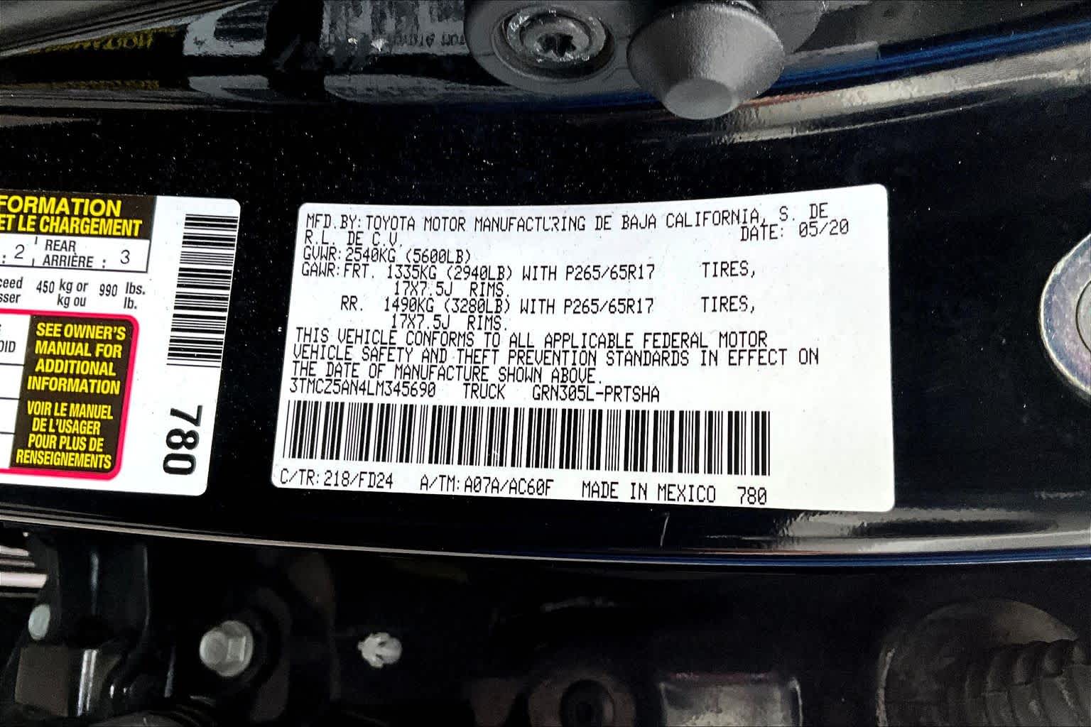 Thumbnail: 2020 Toyota Tacoma - 20