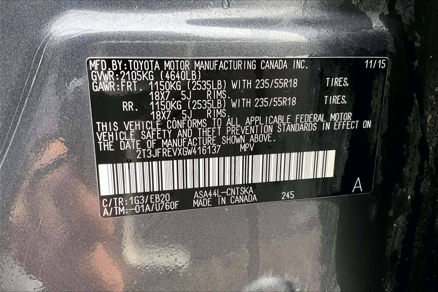 Thumbnail: 2016 Toyota RAV4 - 20