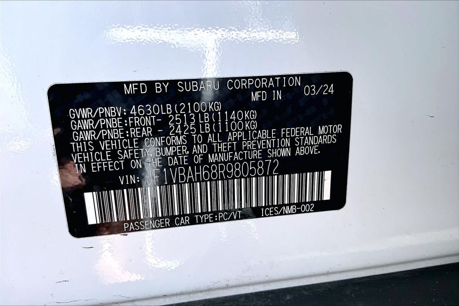 Thumbnail: 2024 Subaru WRX - 20