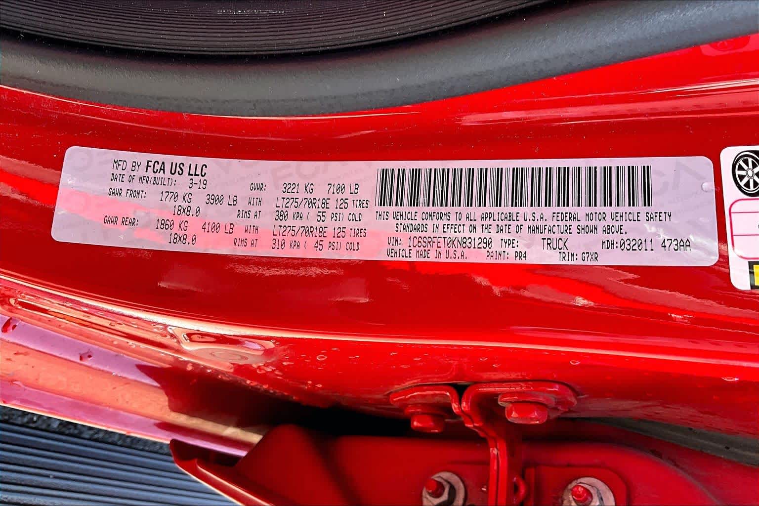 Thumbnail: 2019 RAM 1500 - 3