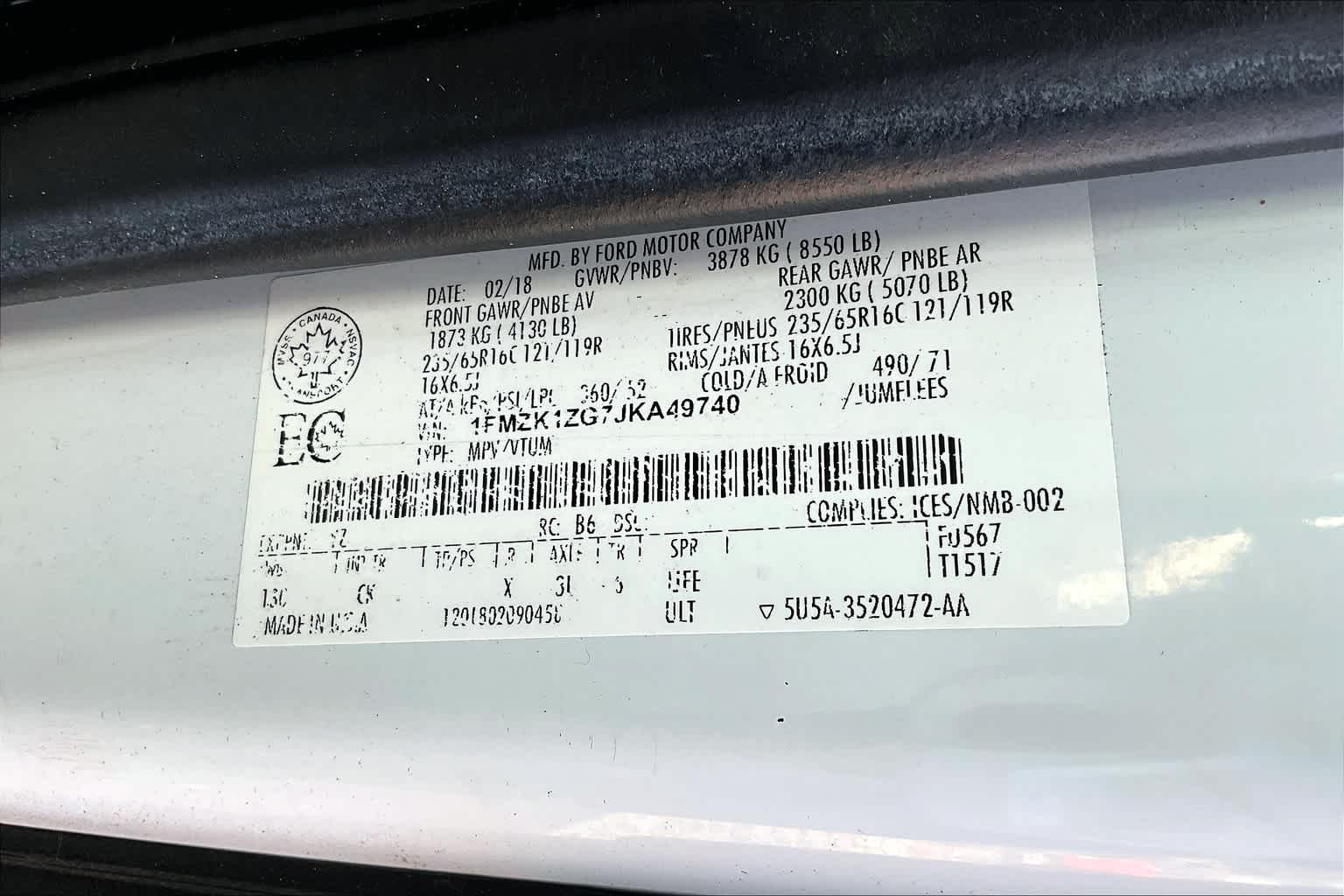 Thumbnail: 2018 Ford Transit Series - 20