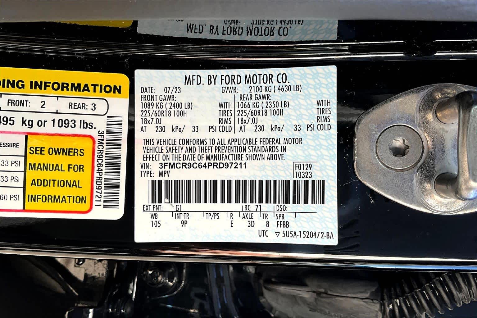 Thumbnail: 2023 Ford Bronco Sport - 20