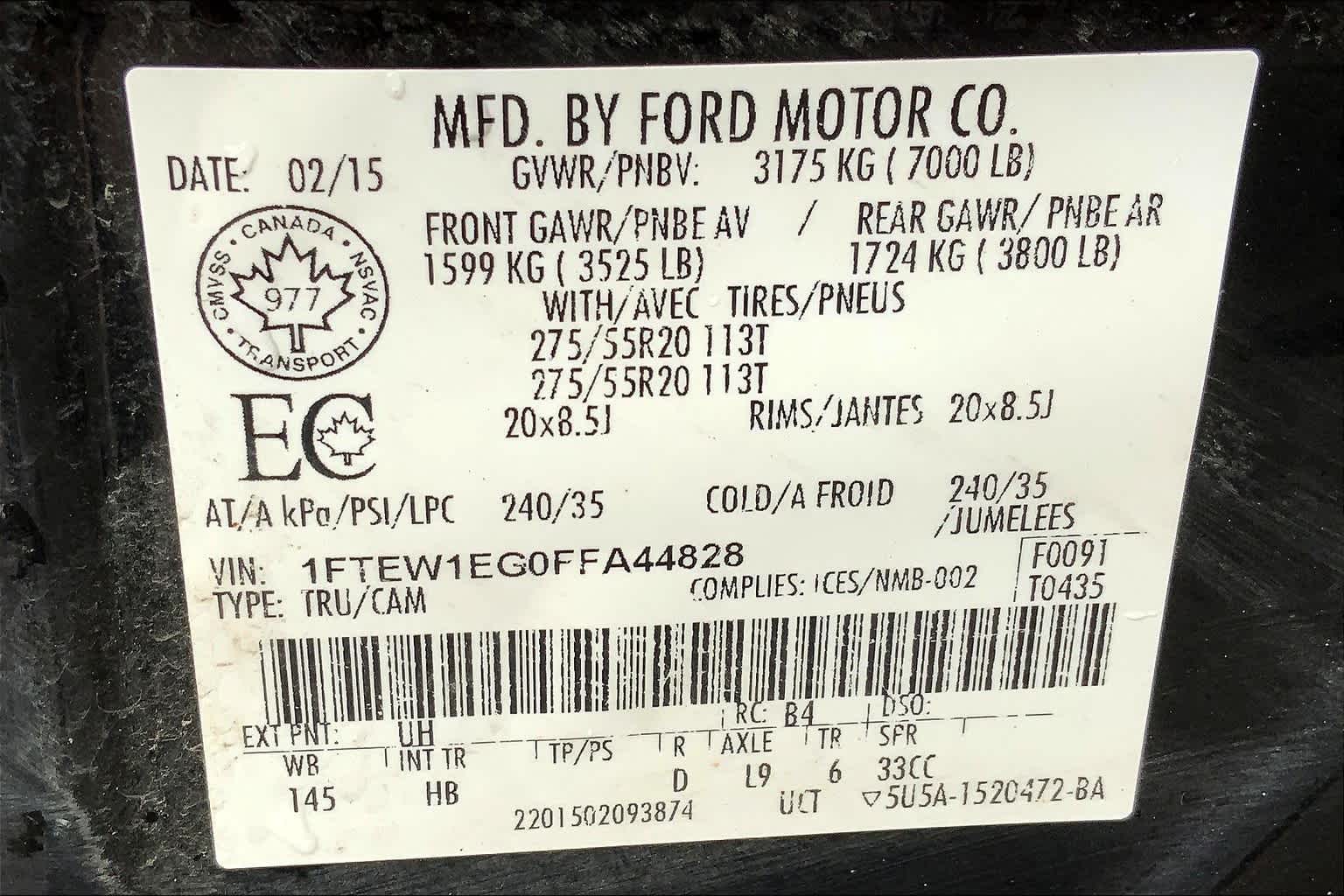 Thumbnail: 2015 Ford F-150 - 19