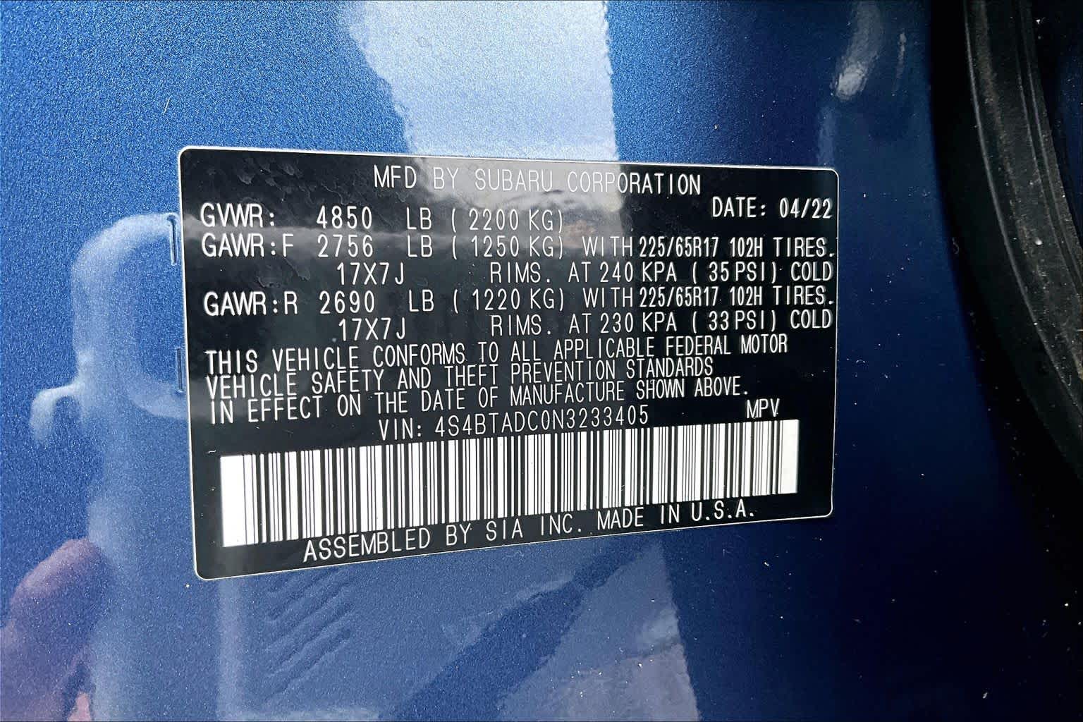 Thumbnail: 2022 Subaru Outback - 20