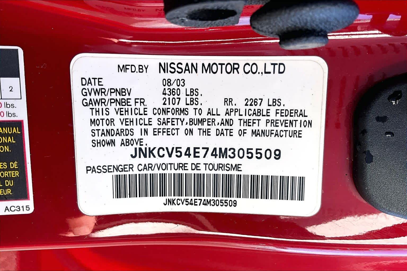 Thumbnail: 2004 INFINITI G35 - 19