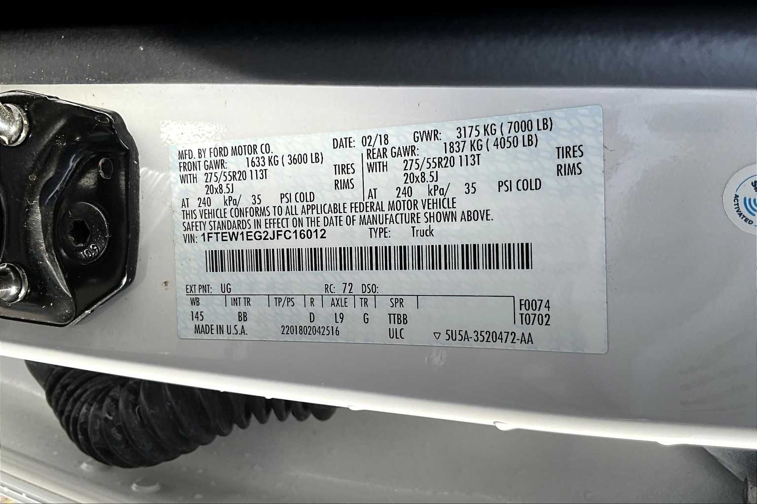 2018 Ford F-150 Platinum 20