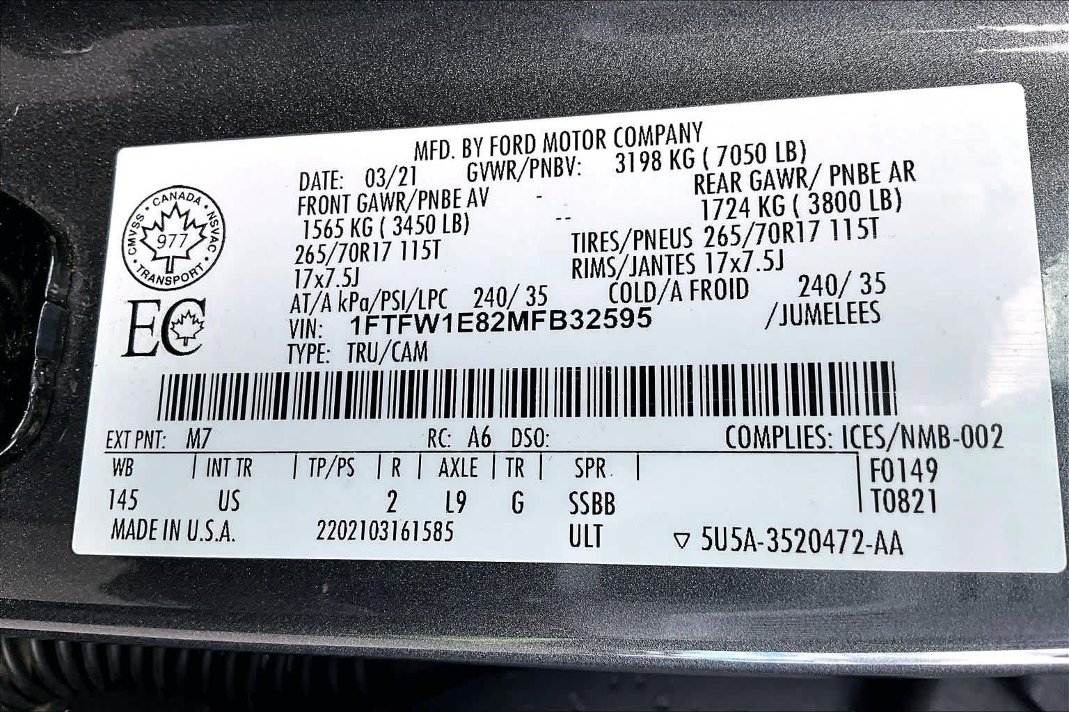 Thumbnail: 2021 Ford F-150 - 20