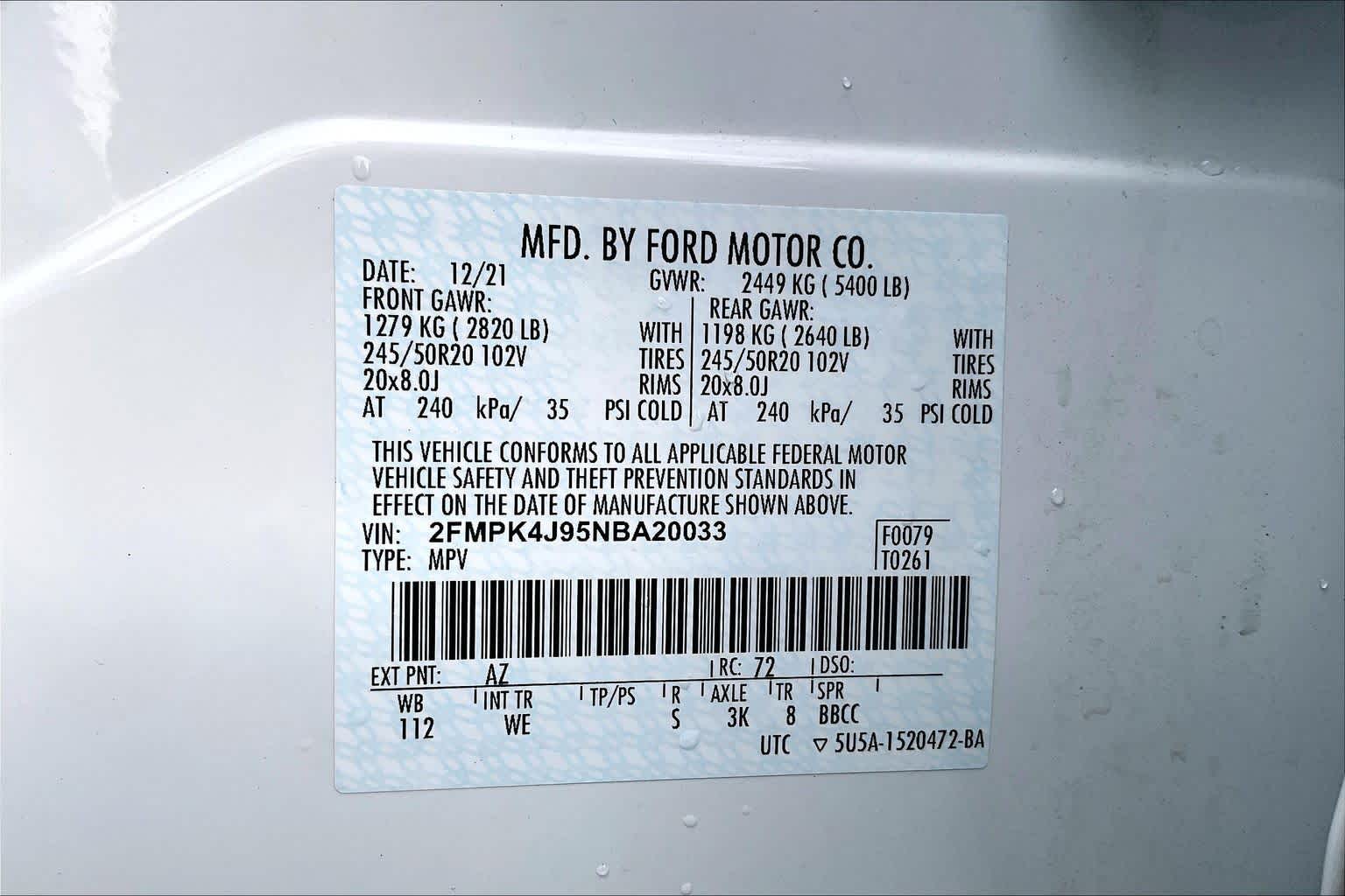 Thumbnail: 2022 Ford Edge - 20