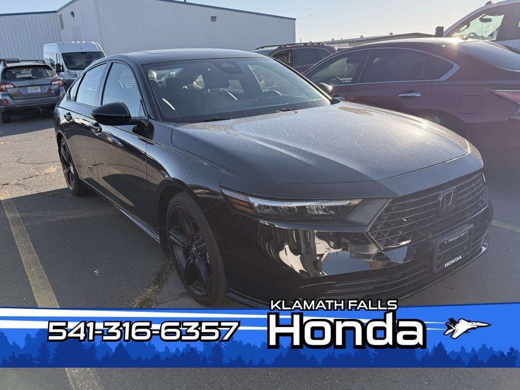Certified 2024 Honda Accord Hybrid Sport-L Sedan