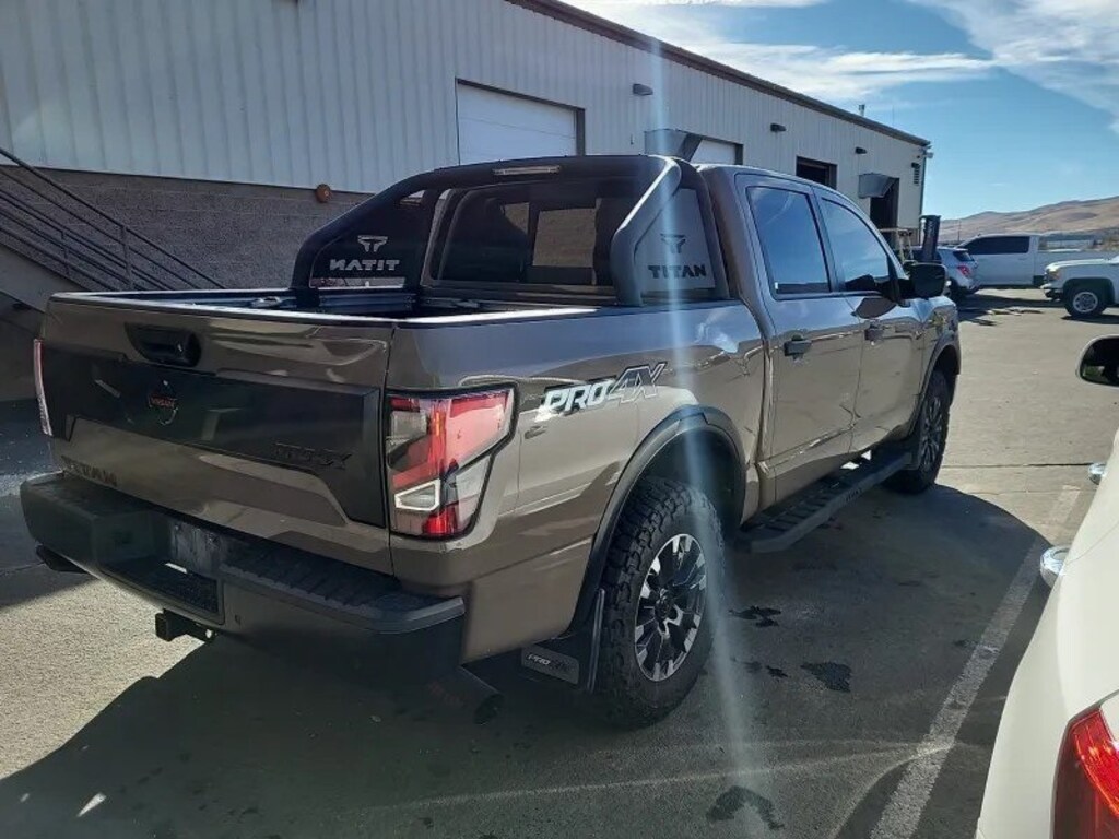 Used 2021 Nissan Titan PRO-4X Truck Crew Cab