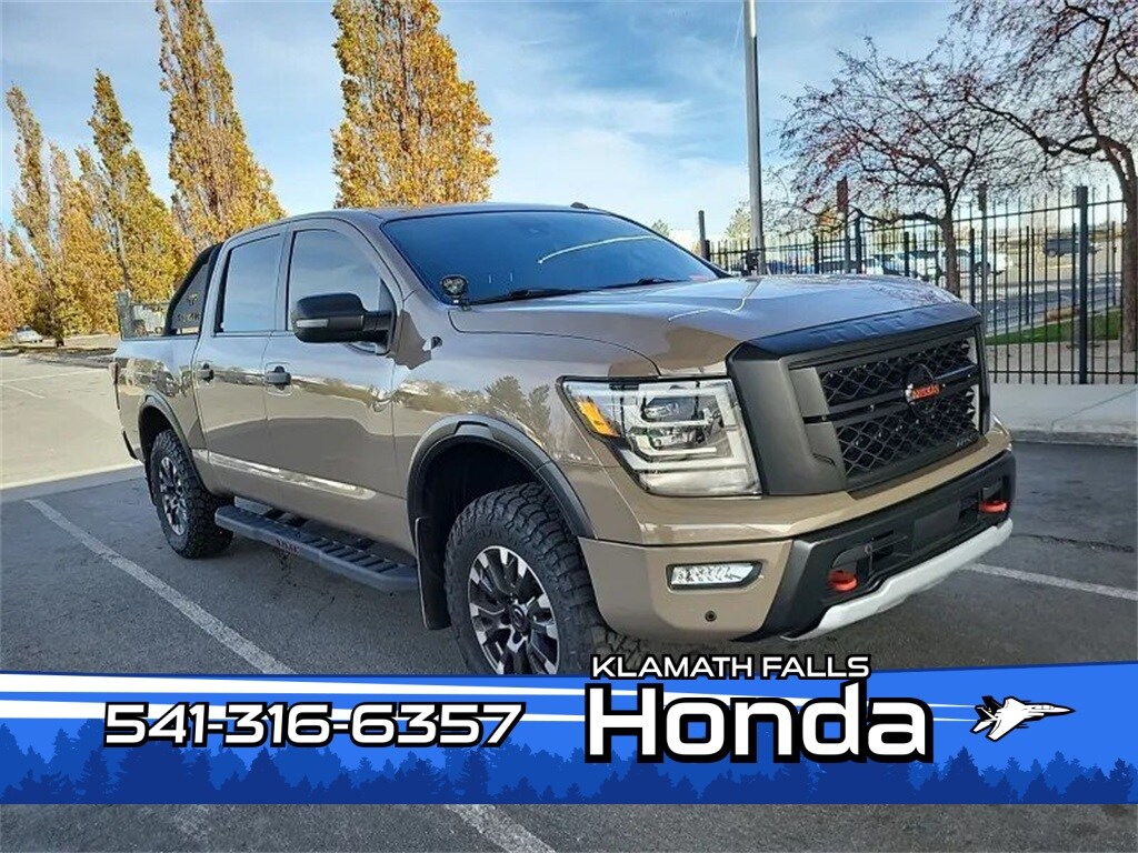Used 2021 Nissan Titan PRO-4X Truck Crew Cab