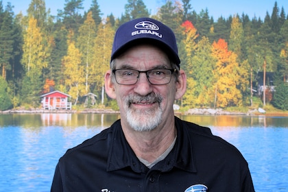 Staff member Tim Saunders from 83c12e3bc303