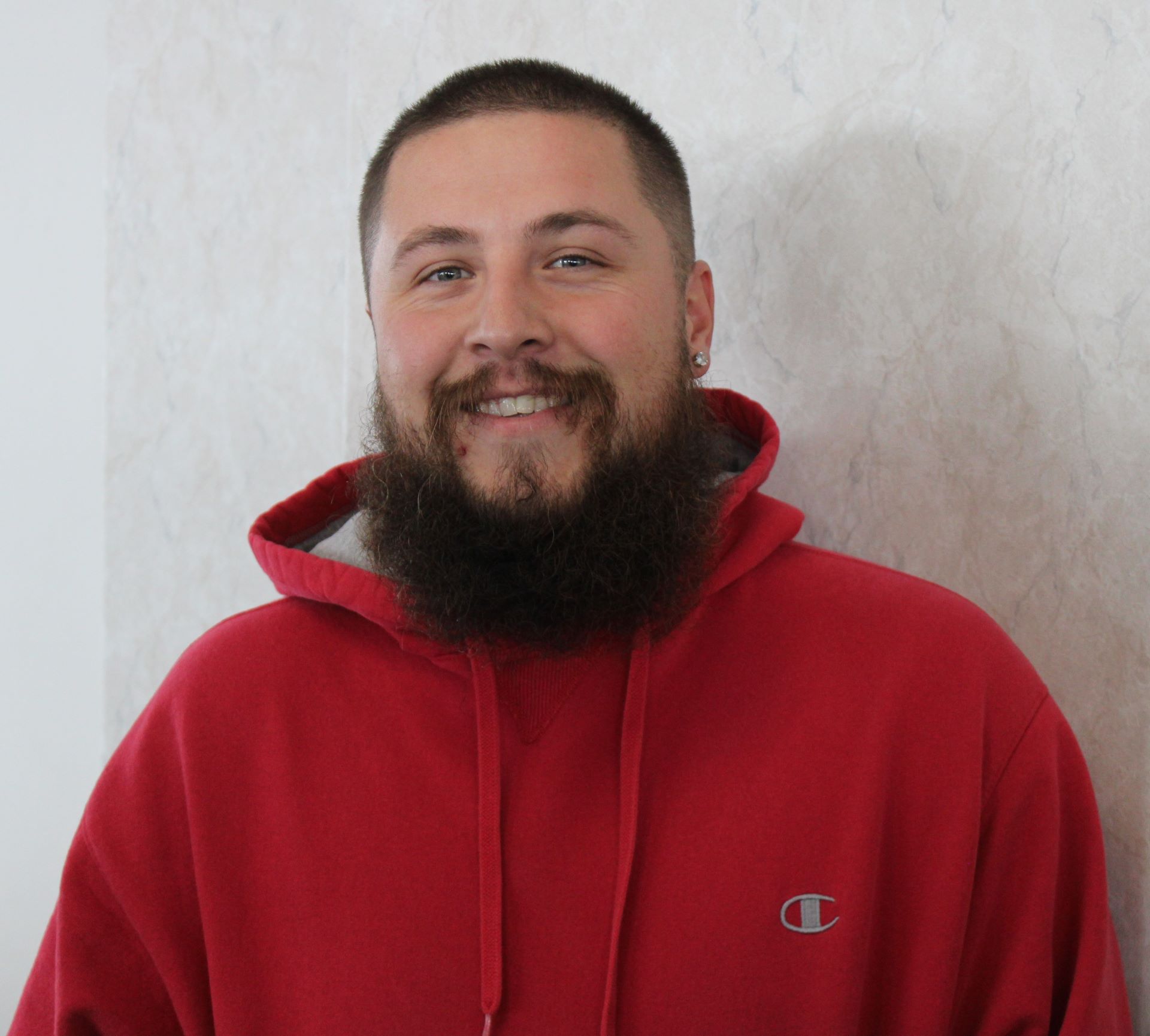 Staff member Antonio Lujan from 950d82812246
