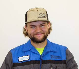 Staff member Andrew Hill from 950d82812246