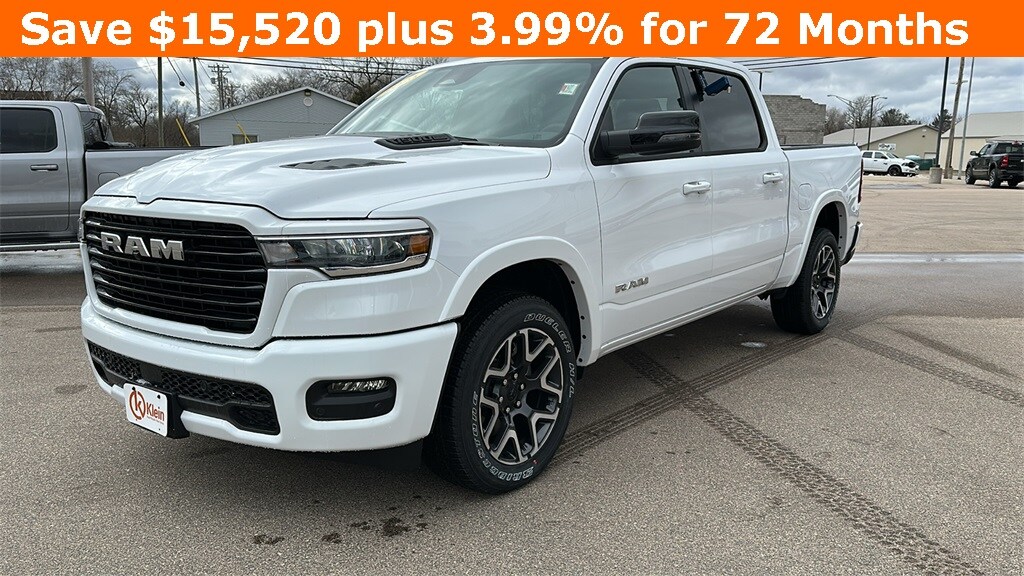 New 2025 Ram 1500 LARAMIE CREW CAB 4X4 5'7 BOX Pickup