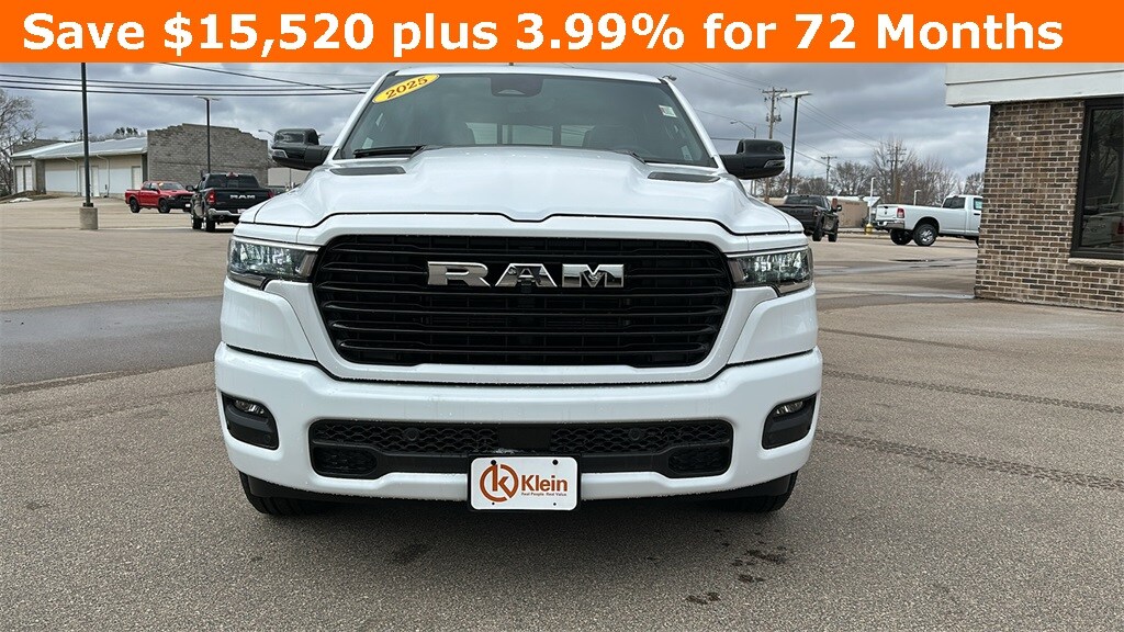New 2025 Ram 1500 LARAMIE CREW CAB 4X4 5'7 BOX Pickup