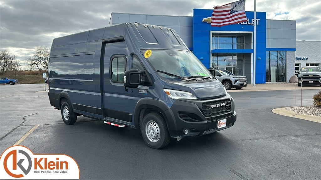 Used 2024 Ram ProMaster 3500 Delivery Van BEV Tradesman Van Extended Cargo Van