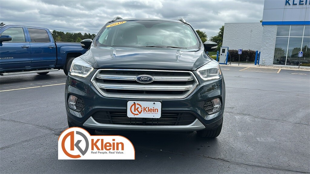 Used 2019 Ford Escape Titanium with VIN 1FMCU9J97KUB73878 for sale in Clintonville, WI