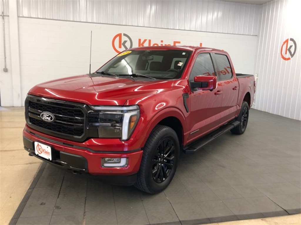 Used 2024 Ford F-150 Lariat 502A/Roof/Black Appearance Truck SuperCrew Cab