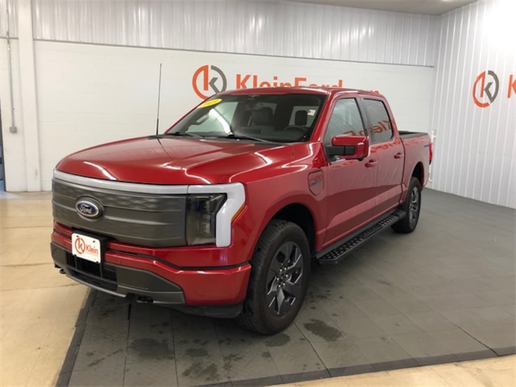 Used 2023 Ford F-150 Lightning Lariat Standard Battery Truck SuperCrew Cab