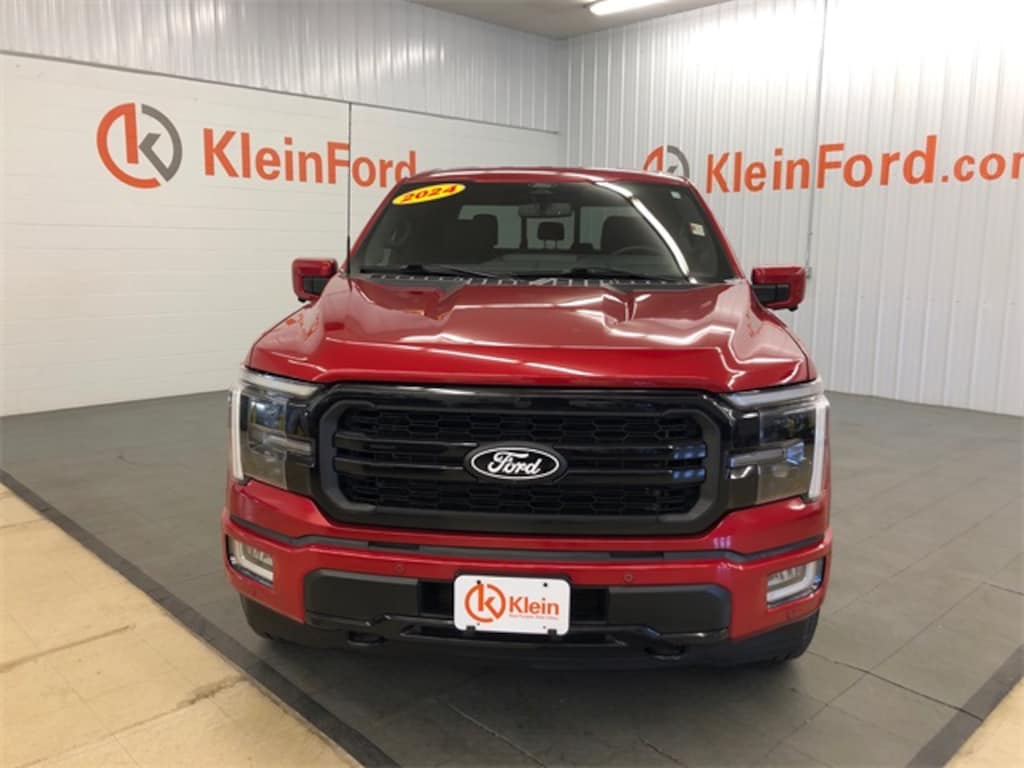 Used 2024 Ford F-150 Lariat 502A/Roof/Black Appearance Truck SuperCrew Cab