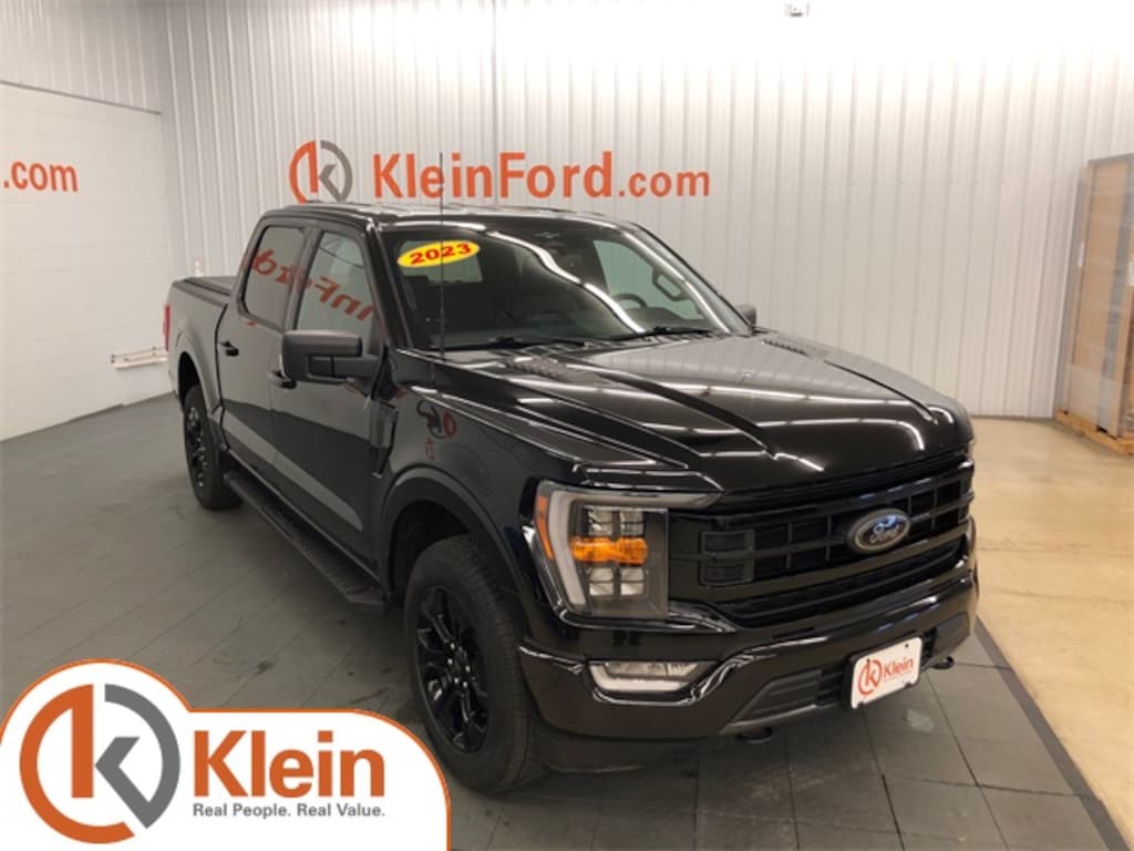 Used 2023 Ford F-150 XLT Black Appearance Package Truck SuperCrew Cab