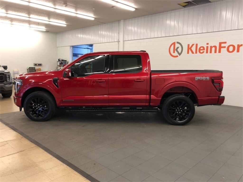 Used 2024 Ford F-150 Lariat 502A/Roof/Black Appearance Truck SuperCrew Cab