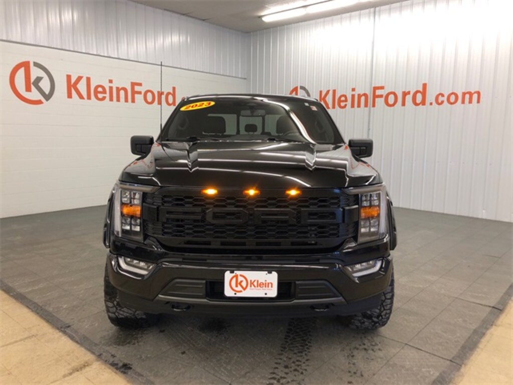 Used 2023 Ford F-150 XLT Black Appearance/Lifted Truck SuperCrew Cab