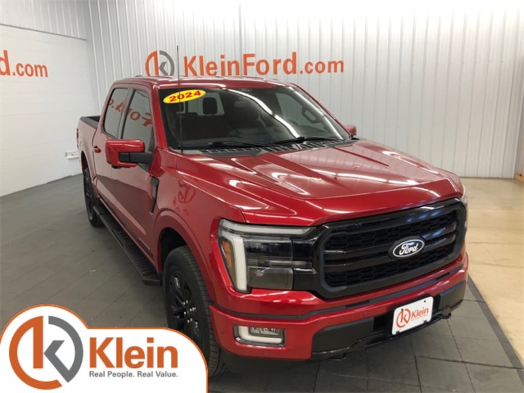 Used 2024 Ford F-150 Lariat 502A/Roof/Black Appearance Truck SuperCrew Cab