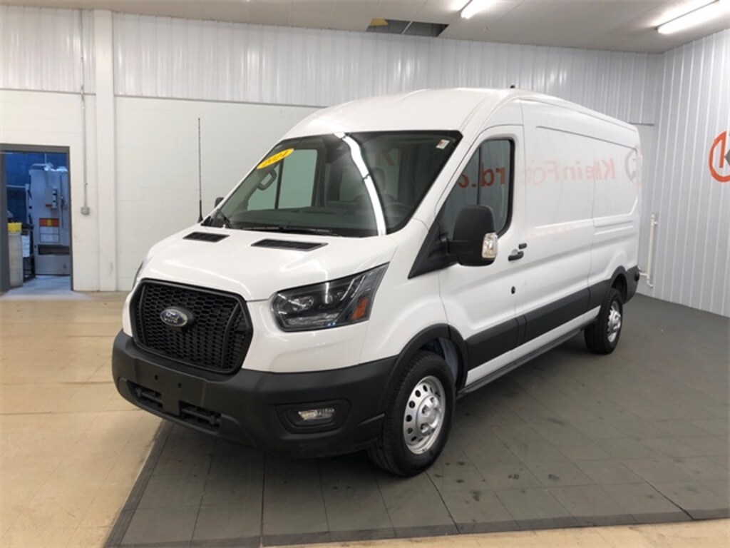 Used 2024 Ford Transit-350 Cargo Base AWD/ Van Medium Roof Van