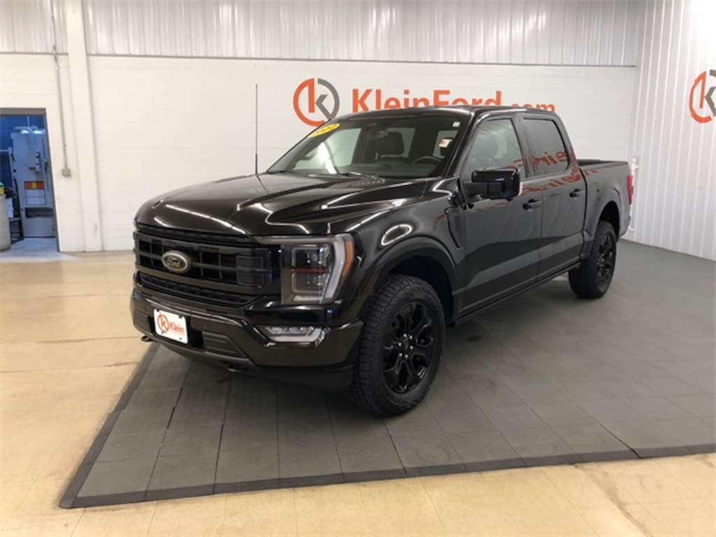Used 2022 Ford F-150 Lariat 502A/Black Appearace Package Truck