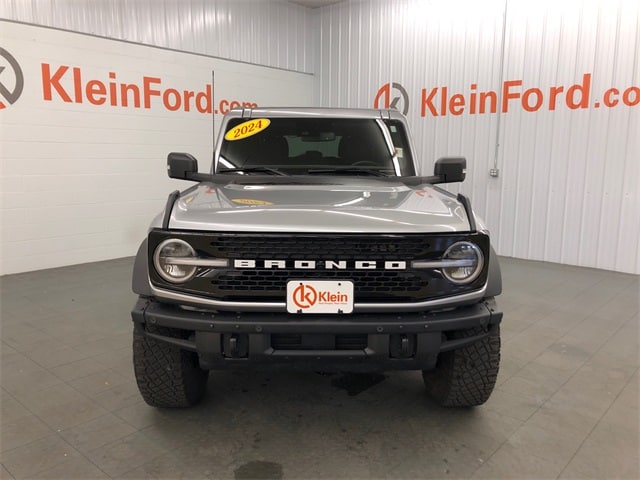 Used 2024 Ford Bronco 4-Door Wildtrak with VIN 1FMEE2BP9RLA08568 for sale in Winneconne, WI