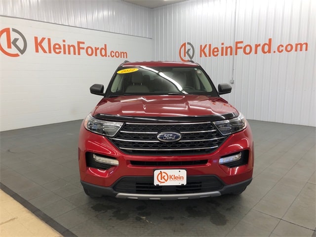 Used 2022 Ford Explorer XLT with VIN 1FMSK8DH4NGB54254 for sale in Winneconne, WI