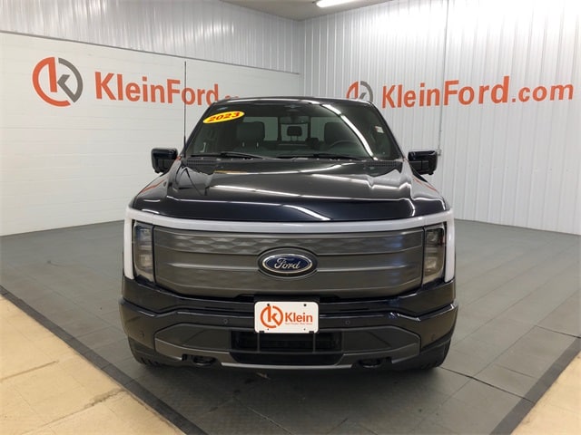 Used 2023 Ford F-150 Lightning Lariat with VIN 1FT6W1EV2PWG41290 for sale in Winneconne, WI