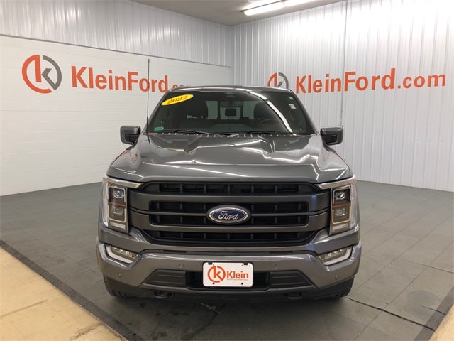 Used 2022 Ford F-150 Lariat with VIN 1FTFW1ED7NFB76297 for sale in Winneconne, WI