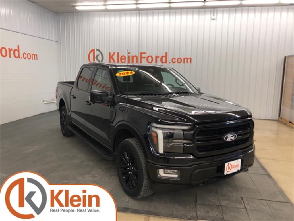 Used 2024 Ford F-150 Lariat 502A/Black Appearance/Roof Truck