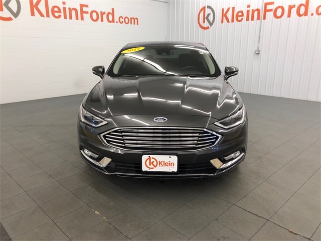 Used 2017 Ford Fusion SE with VIN 3FA6P0HD5HR411571 for sale in Winneconne, WI