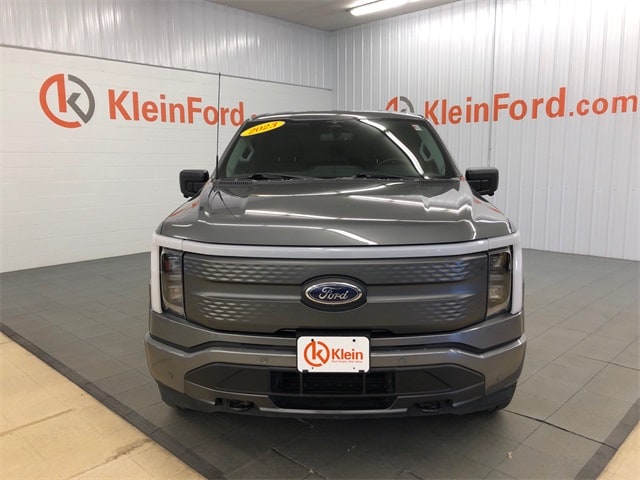 Used 2023 Ford F-150 Lightning XLT with VIN 1FTVW1EL1PWG05374 for sale in Winneconne, WI