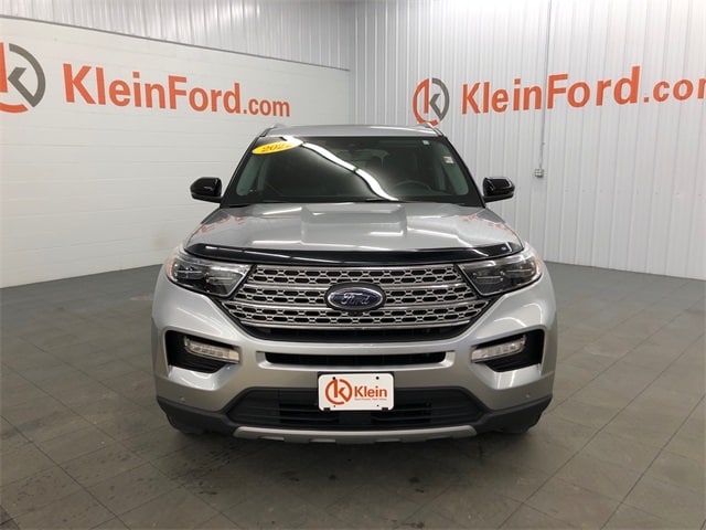 Used 2022 Ford Explorer Limited with VIN 1FMSK8FH4NGB16133 for sale in Winneconne, WI