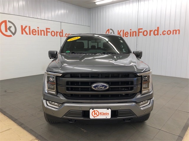 Used 2023 Ford F-150 Lariat with VIN 1FTFW1ED1PFA28049 for sale in Winneconne, WI