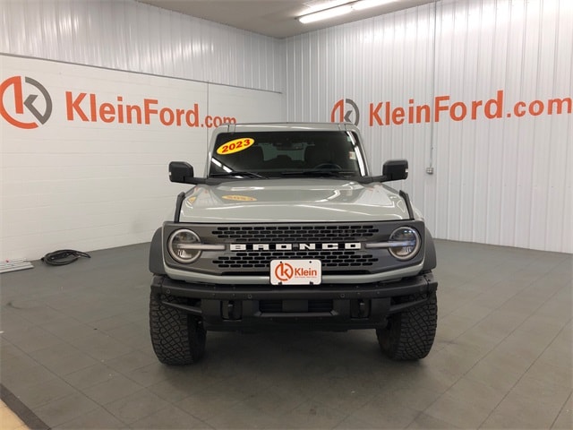 Used 2023 Ford Bronco 4-Door Badlands with VIN 1FMEE5DP5PLA87071 for sale in Winneconne, WI