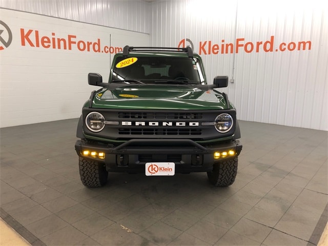 Used 2024 Ford Bronco 4-Door Black Diamond with VIN 1FMEE1BP1RLA51988 for sale in Winneconne, WI