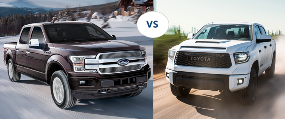 New Ford F 150 Vs Toyota Tundra Klein Ford Inc