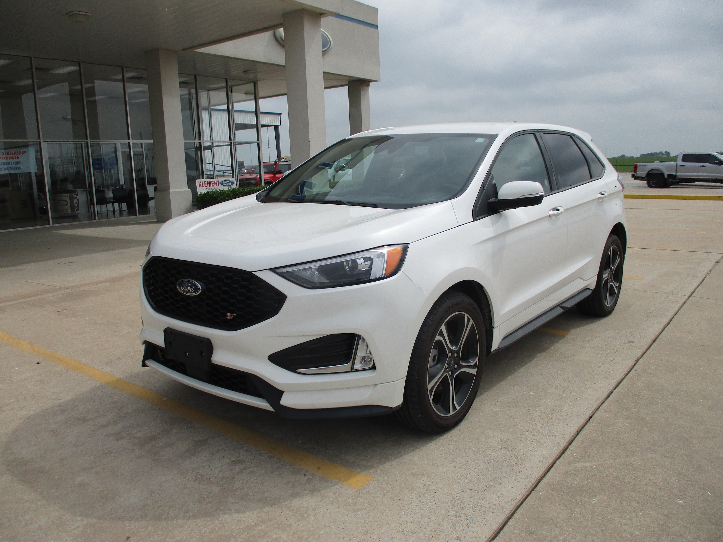 Used 2023 Ford Edge ST with VIN 2FMPK4AP0PBA27196 for sale in Muenster, TX