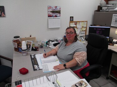 Staff member Trish Winkler from 099988ae1a06
