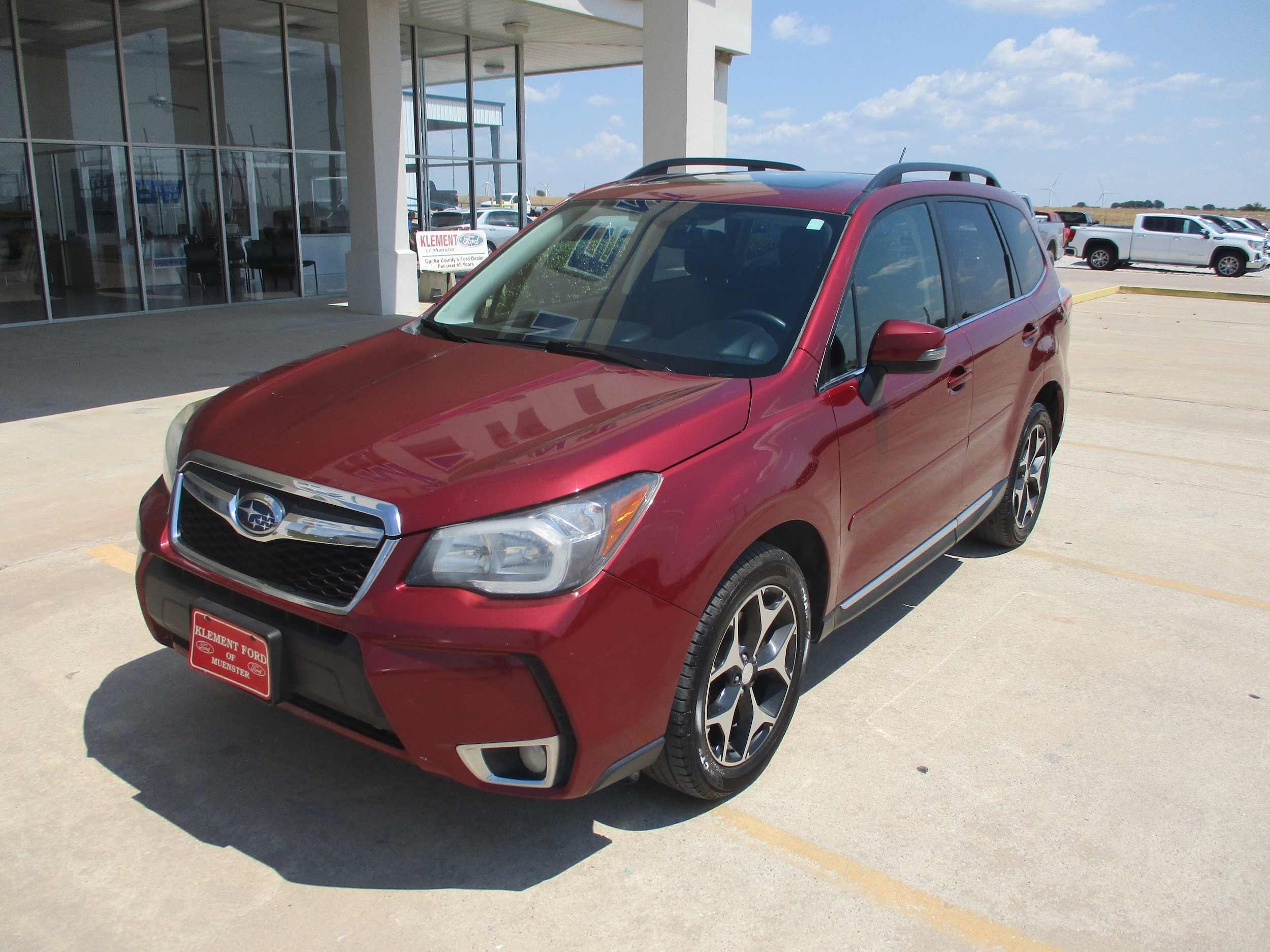 Used 2015 Subaru Forester XT Touring with VIN JF2SJGUC6FH550835 for sale in Muenster, TX