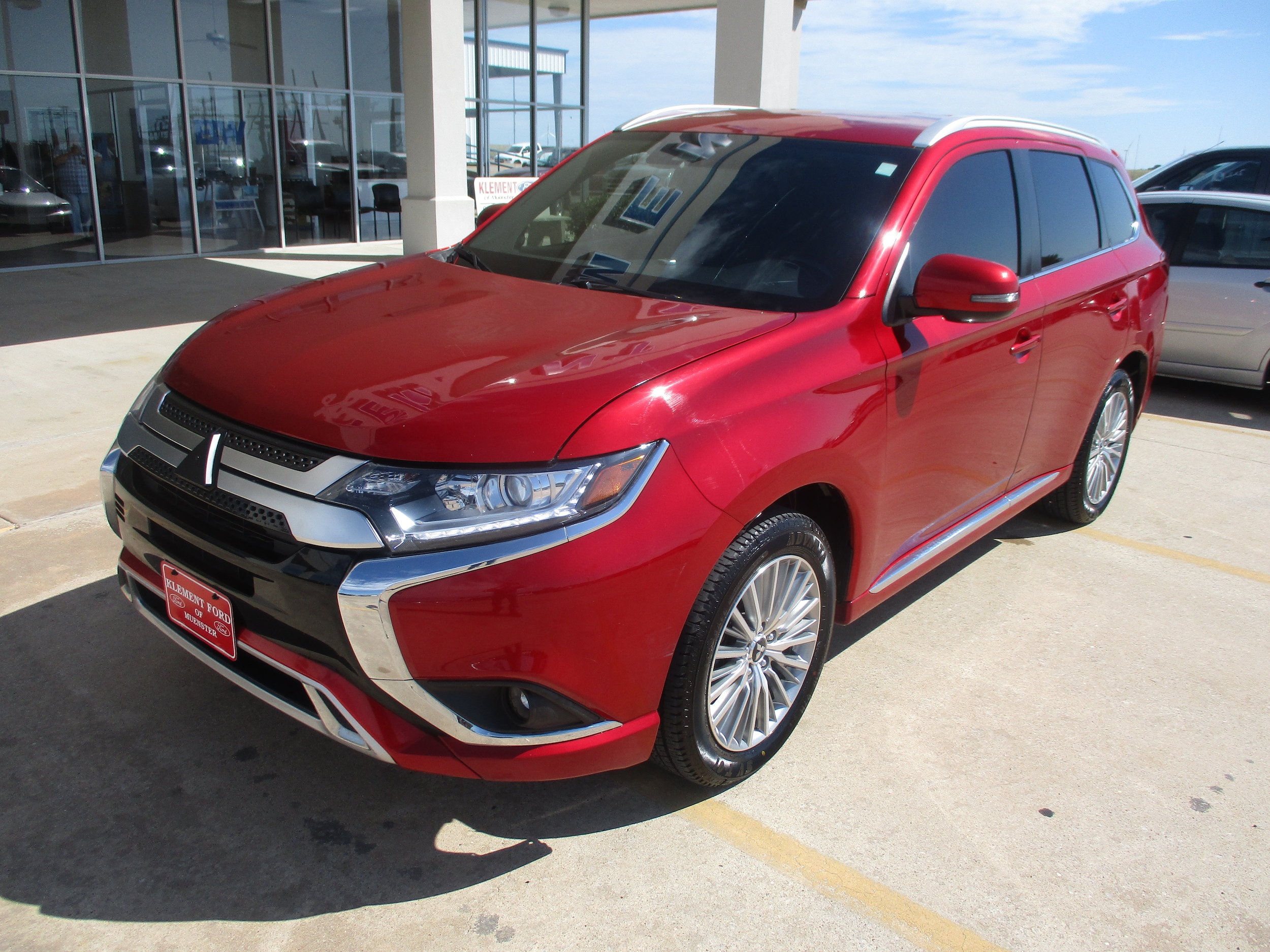 Used 2020 Mitsubishi Outlander SEL with VIN JA4J24A59LZ038773 for sale in Muenster, TX